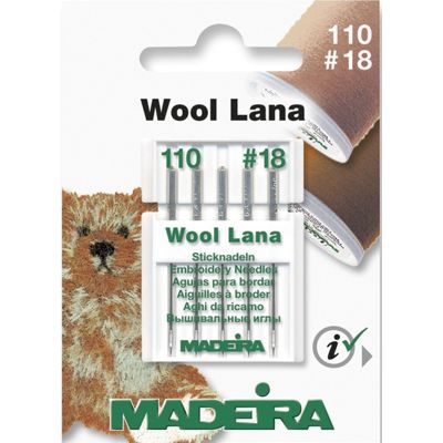 Madeira 9452 symaskinenåle til uld tråd Hobbysy