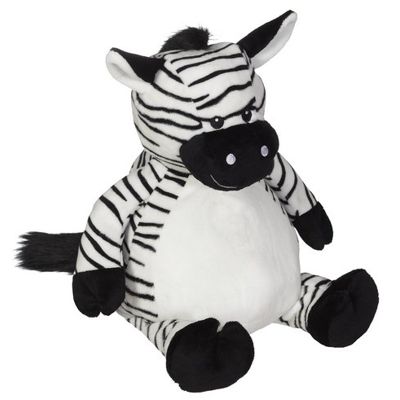 81097 bamse zebra til broderi sort hvid Hobbysy
